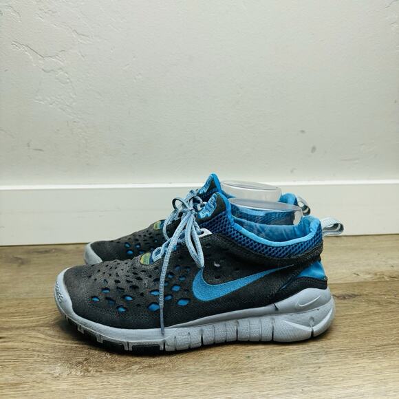 Nike Free Run Blue And Gray Trail Running Shoes Women’s Size 7.5 - Picture 2 of 10